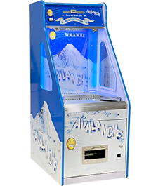 Avalanche coin pusher